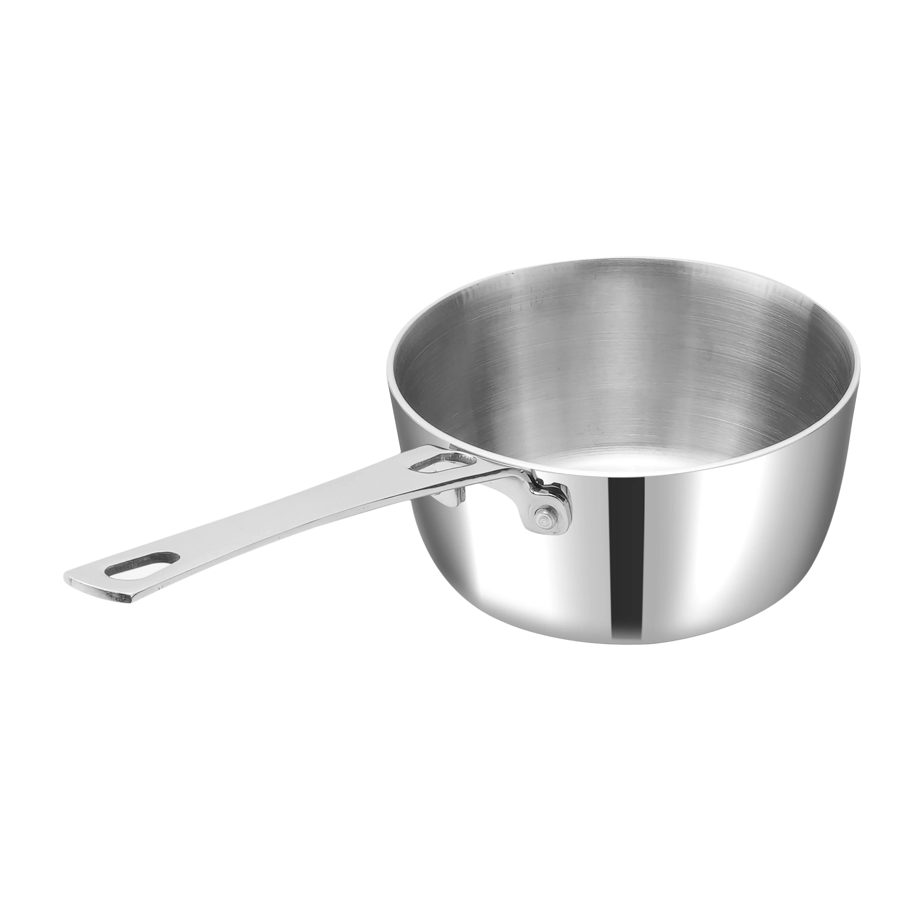 Vinod Platinum Triply Mini Saucepan - 12 cm ( 600 ml ) - Image 4