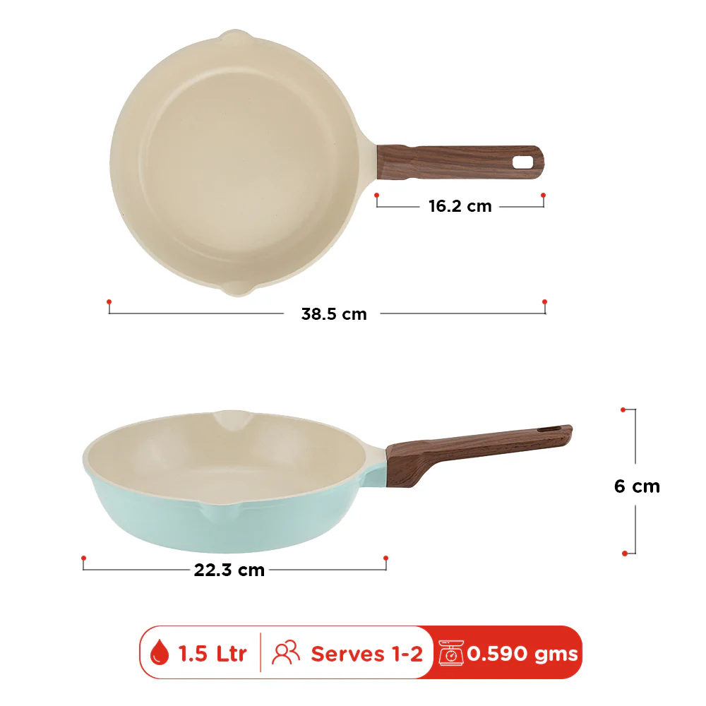 Vinod Ceravit Frypan - Ceragreen - Image 9