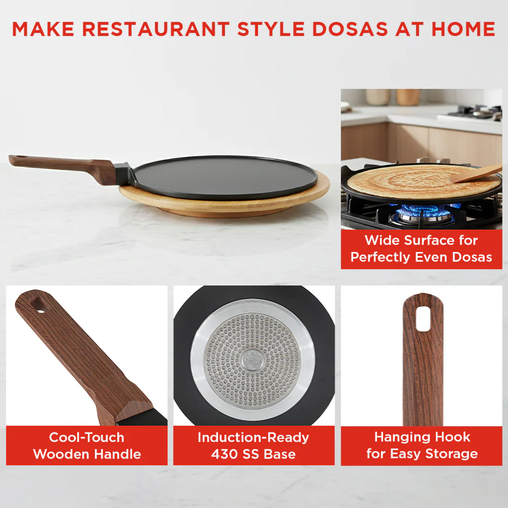 Vinod Di Casa Non Stick Dosa Tawa - Image 3