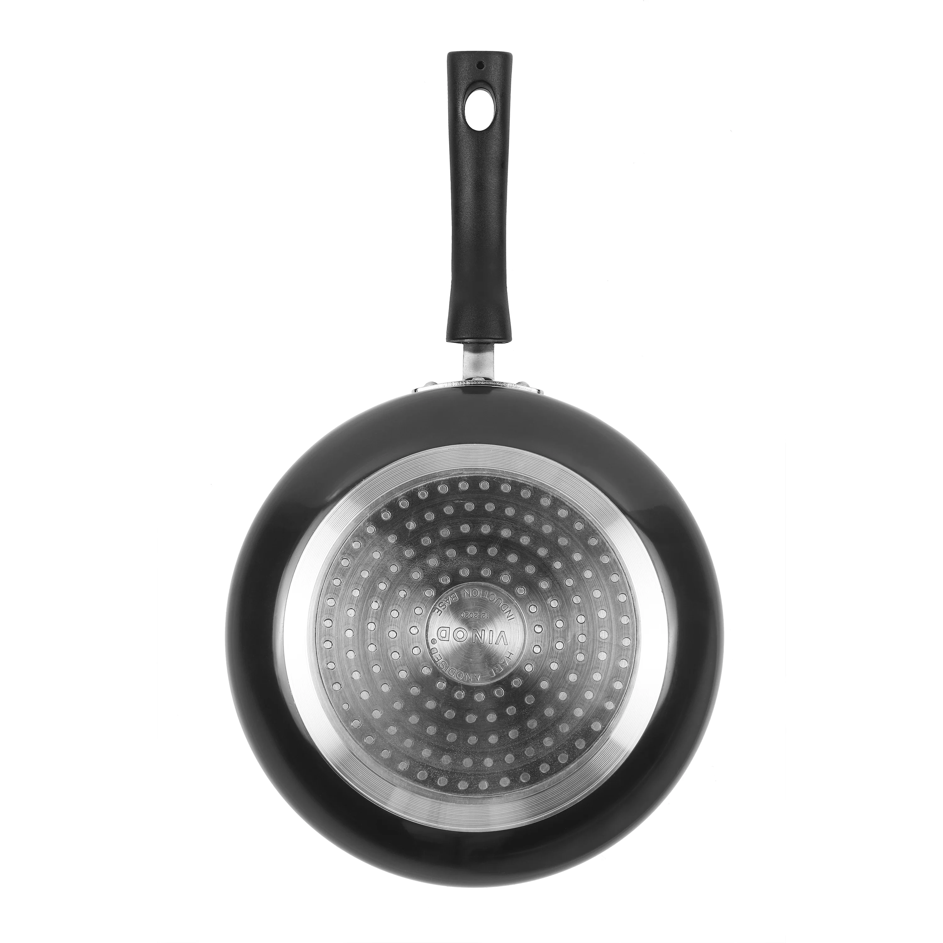 Vinod Hard Anodised All Purpose Pan - 24 cm - Image 5
