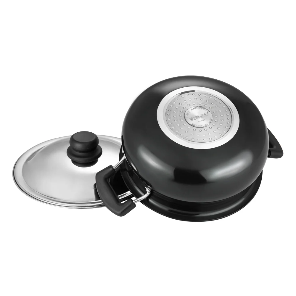 Vinod Hard Anodised Handi with Lid (Induction Friendly) - Image 7