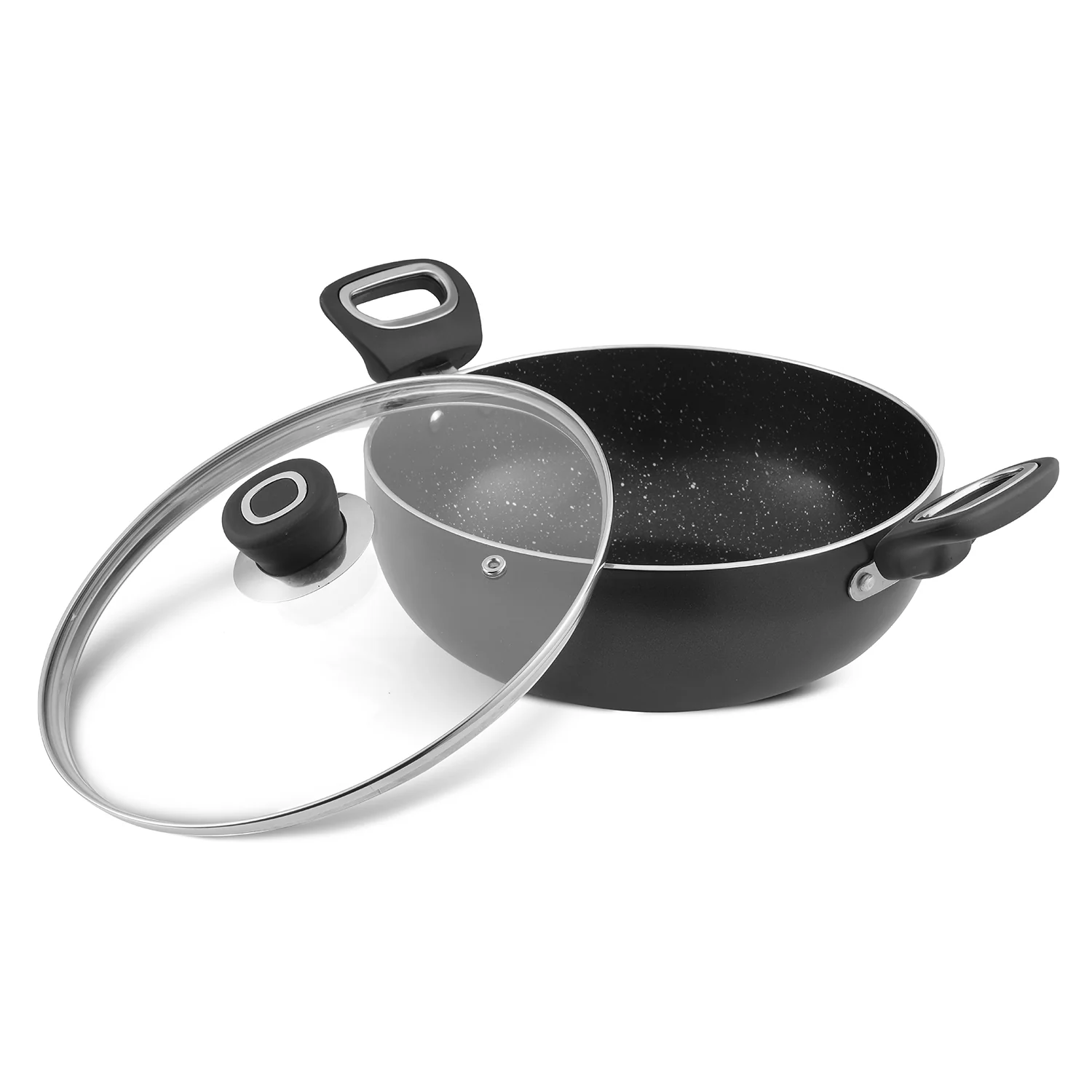 Vinod Marbilo Non Stick Deep Kadai (Induction Friendly) - Image 3