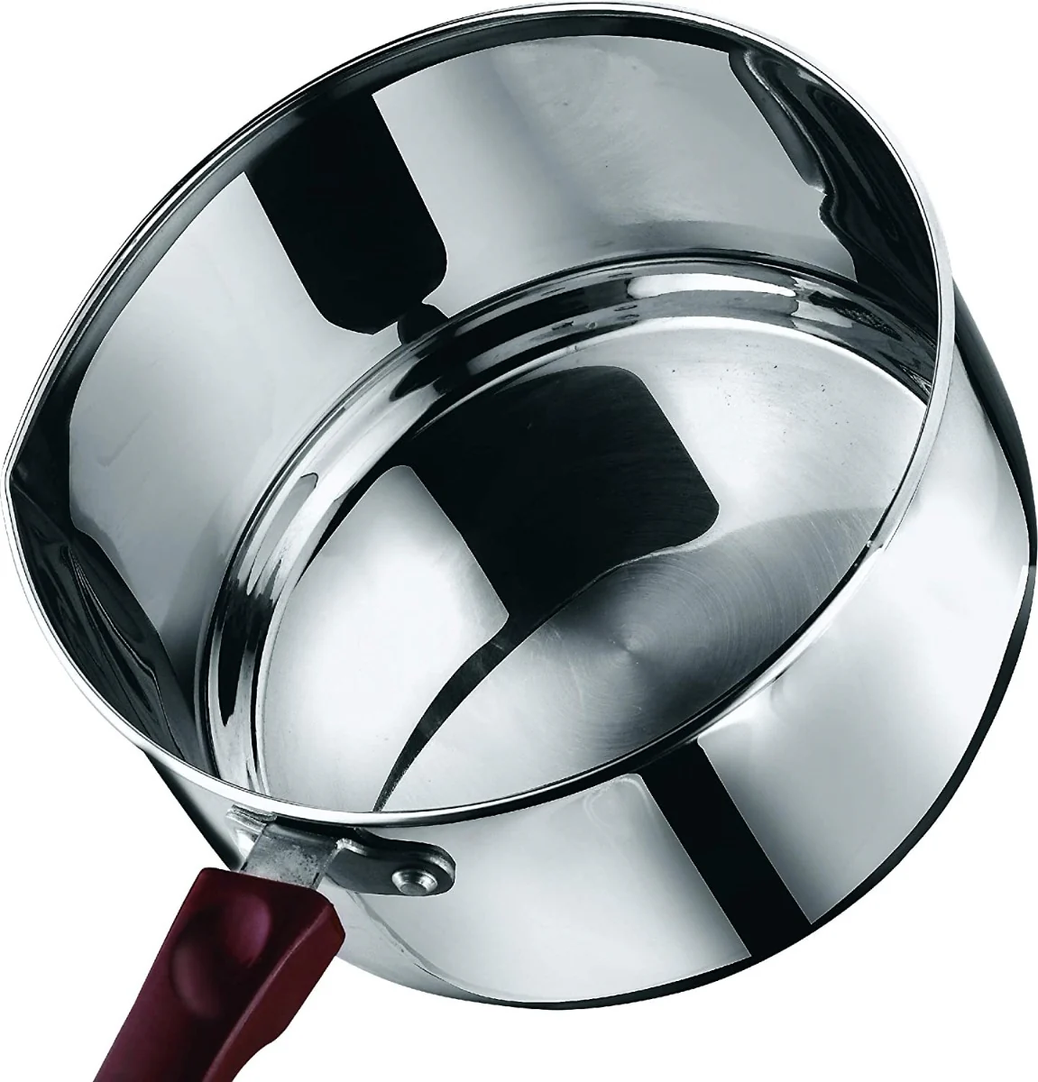 Vinod Milkpan 2 Piece Set 1 L & 1.6 L (Induction Friendly) - Image 6