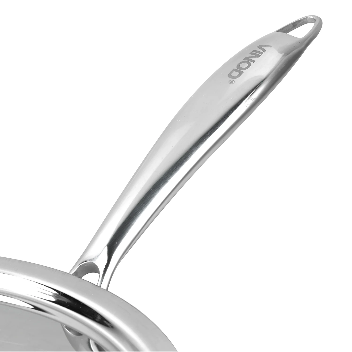 Vinod Platinum Triply Stainless Steel Deep Frypan (Induction Friendly) - Image 4