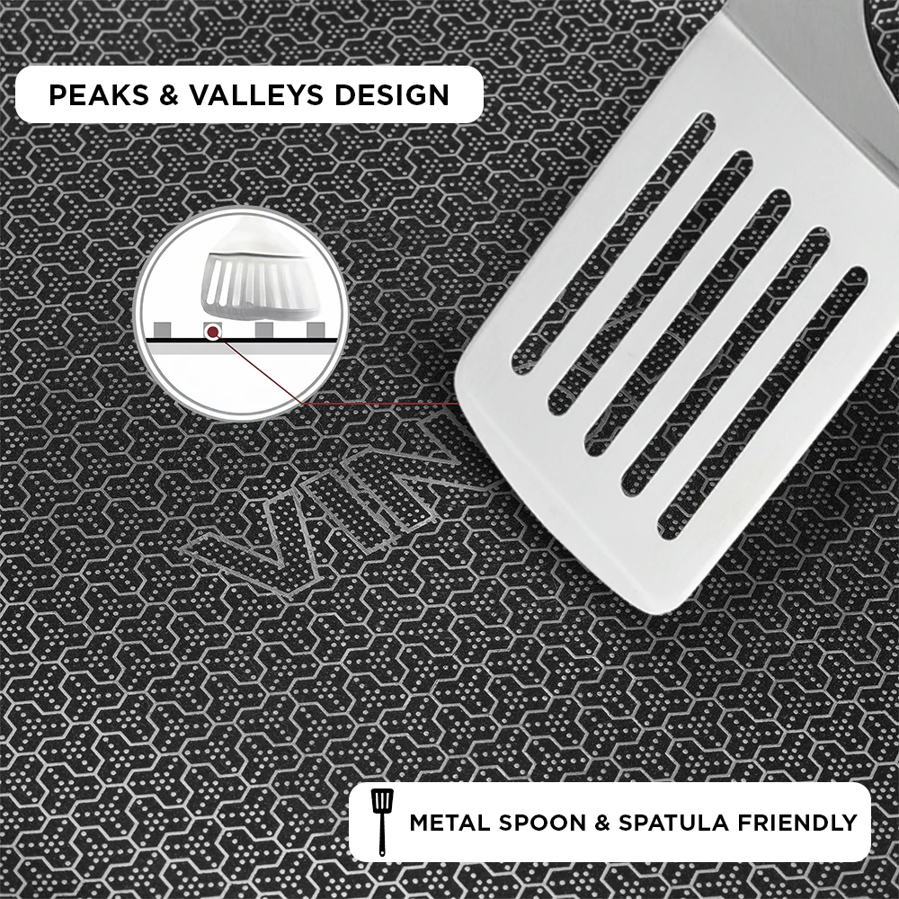Vinod Platinum Triply Stainless Steel SAS Pro Concave Tawa - 25 cm (Induction Friendly) - Image 7