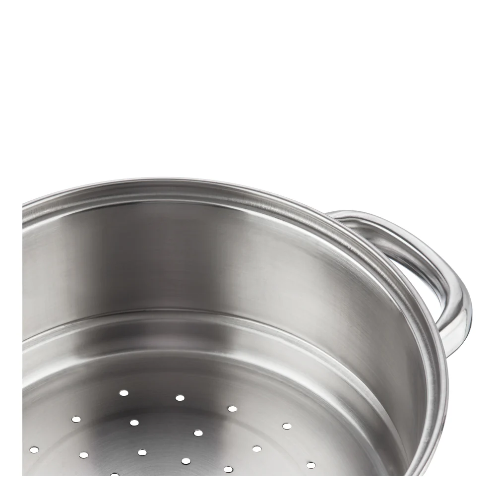 Vinod Stainless Steel 2 Tier Steamer with Lid (Induction Friendly) - Image 5
