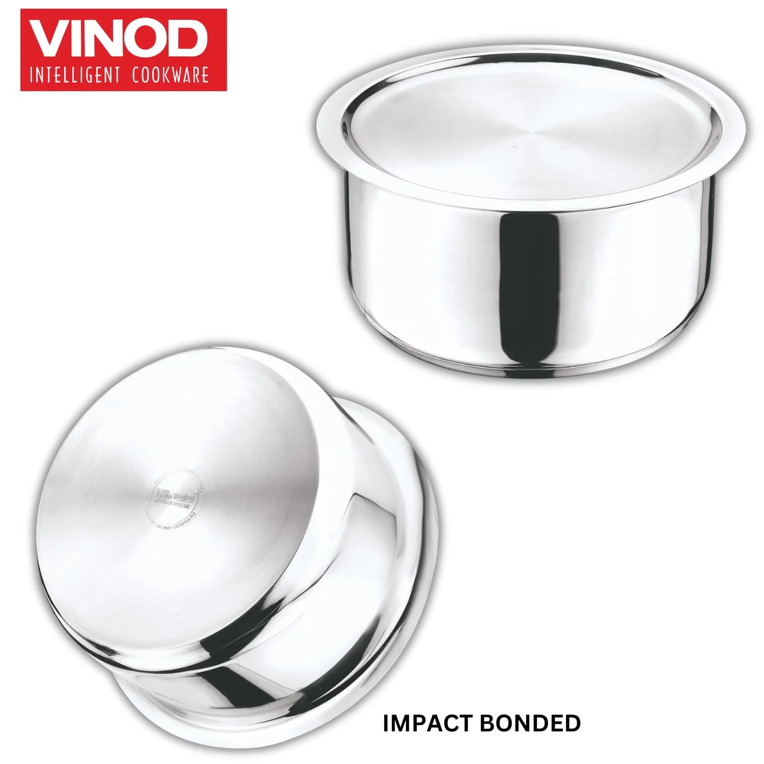 Vinod Stainless Steel 304 Grade Tope with Lid (Induction Friendly) - Image 4