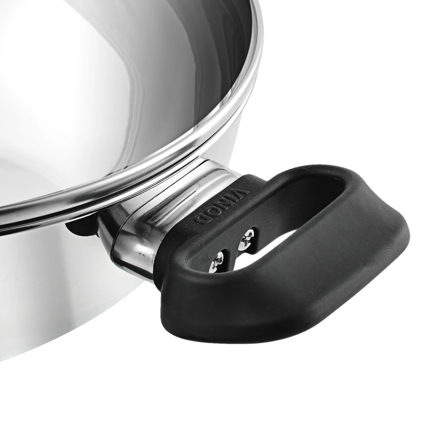 Vinod Stainless Steel Deluxe Kadai with Lid - Image 5