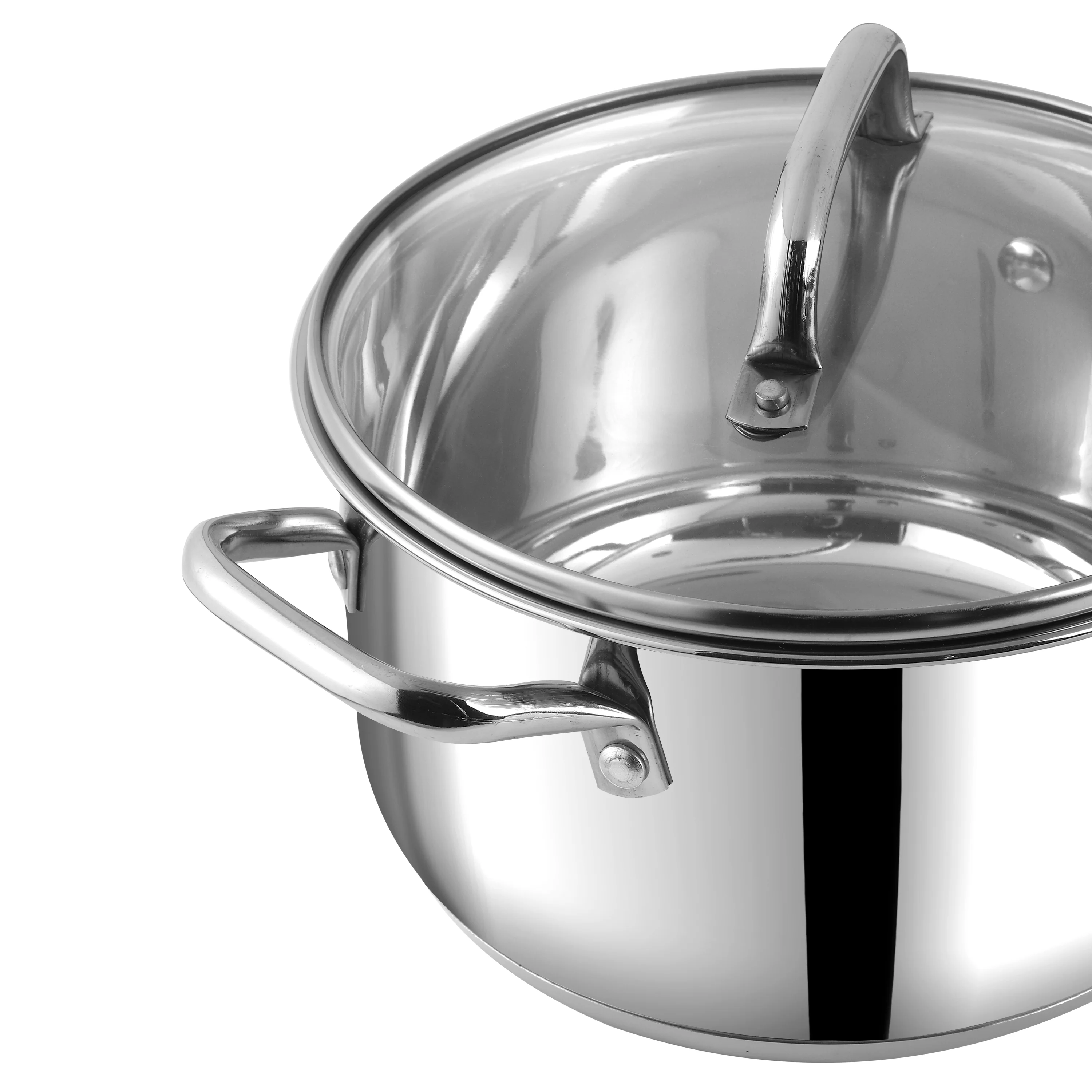 Vinod Stainless Steel Mainz Saucepot Set - (Induction Friendly) - Image 6