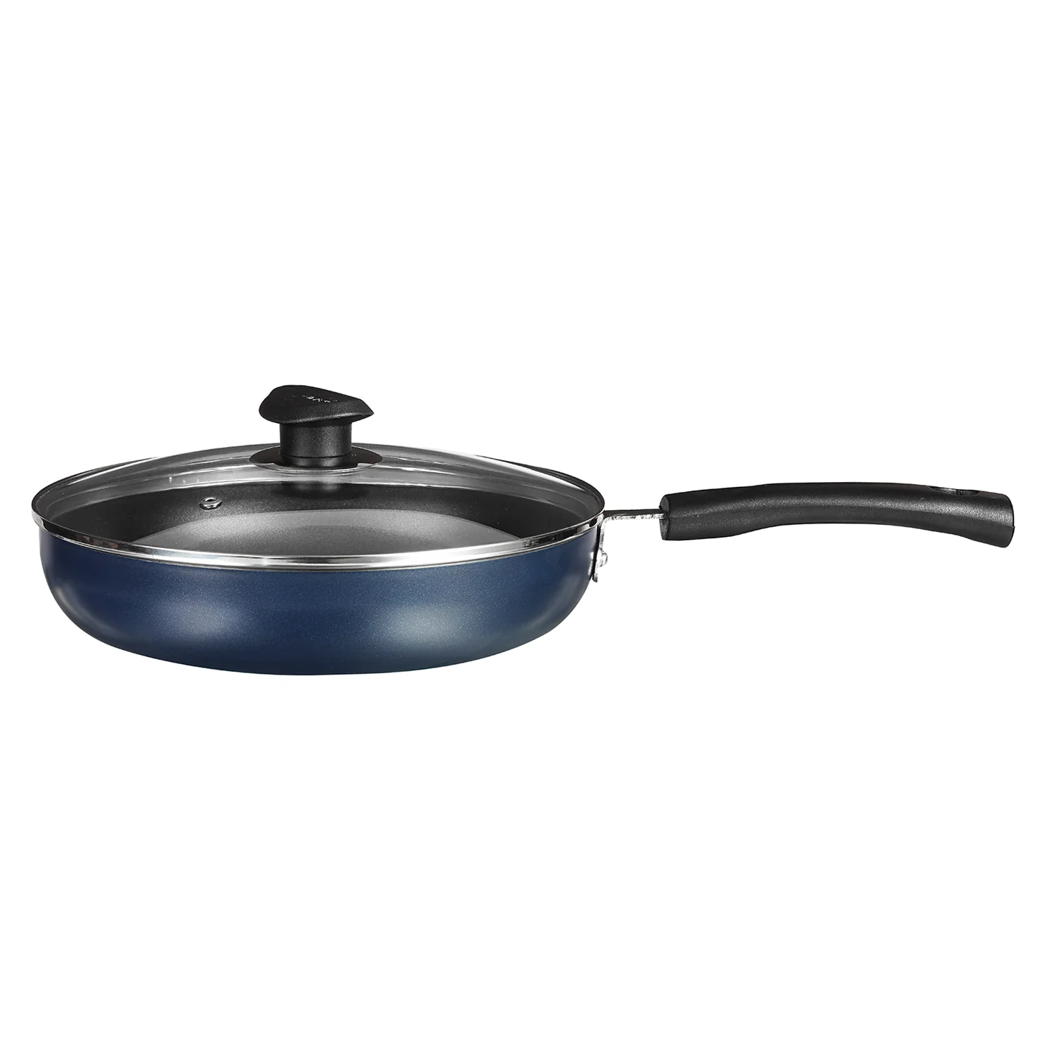 Vinod Zest Non Stick Deep Fry Pan with Lid - Image 3