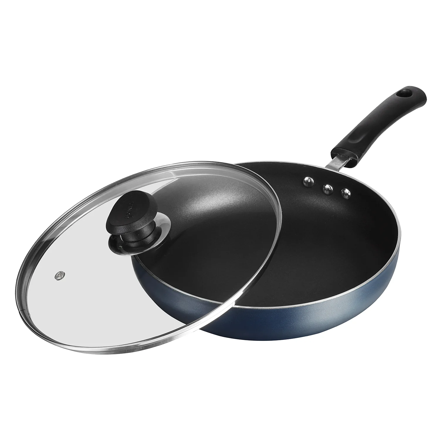 Vinod Zest Non Stick Deep Fry Pan with Lid - Image 4